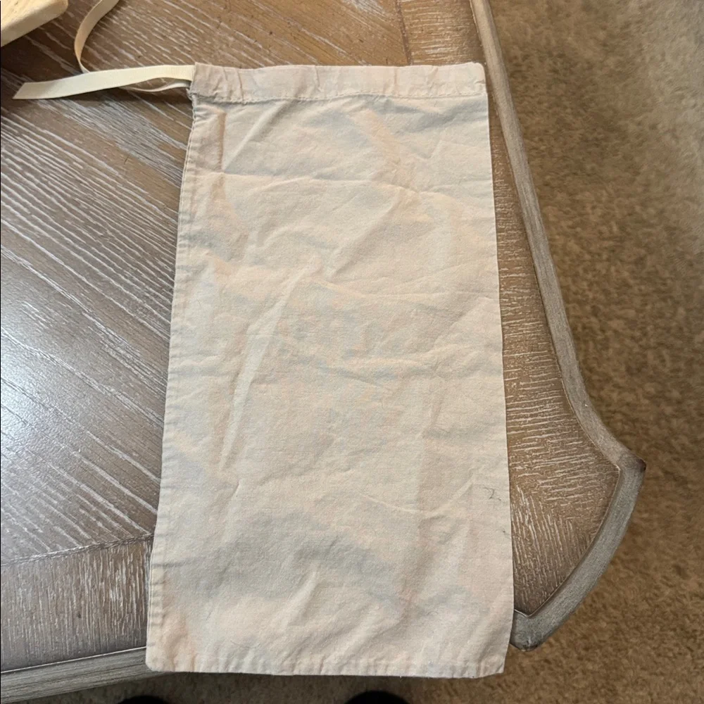 Dior Light Gray Drawstring Dust Pouch
